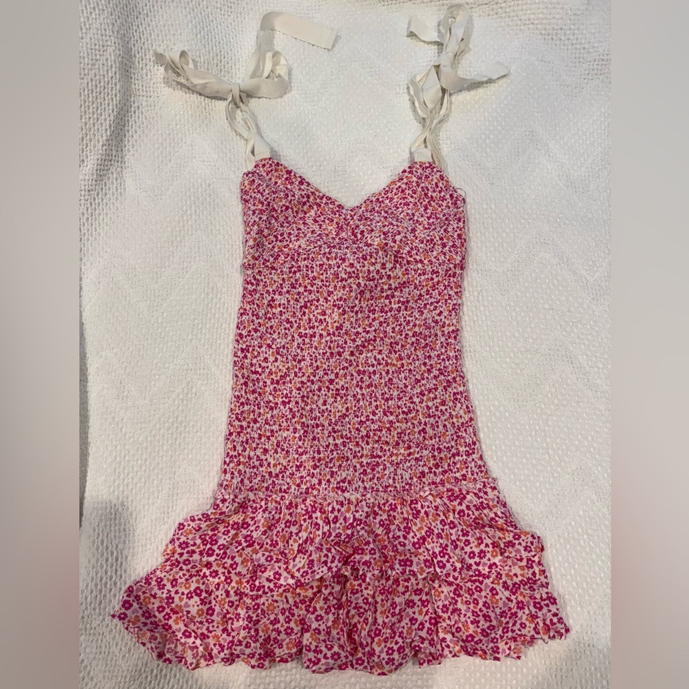 Sky to Moon Floral Print Dress Size Small